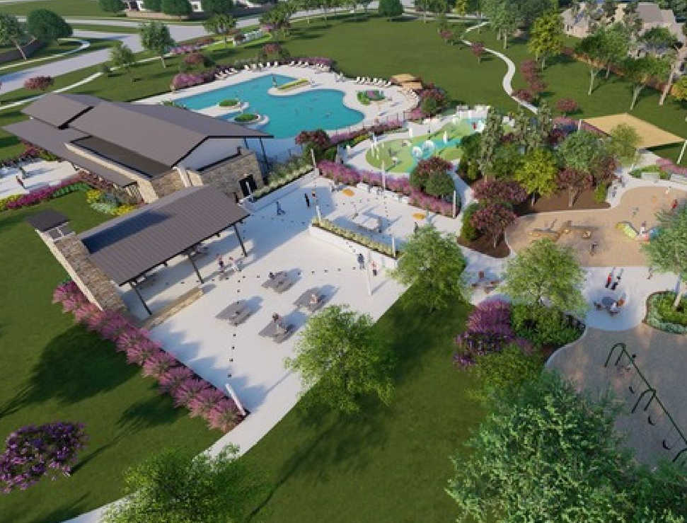 Amenity Center - planned community in houston