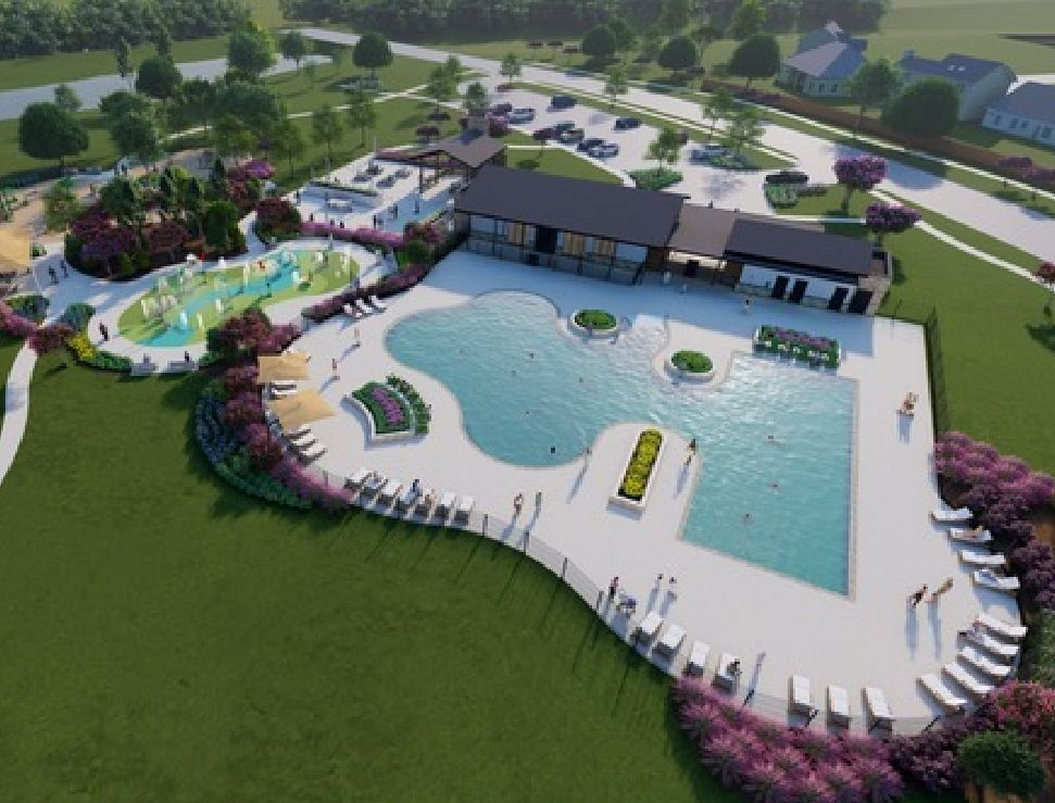 Resort Style Pool - planned community in houston